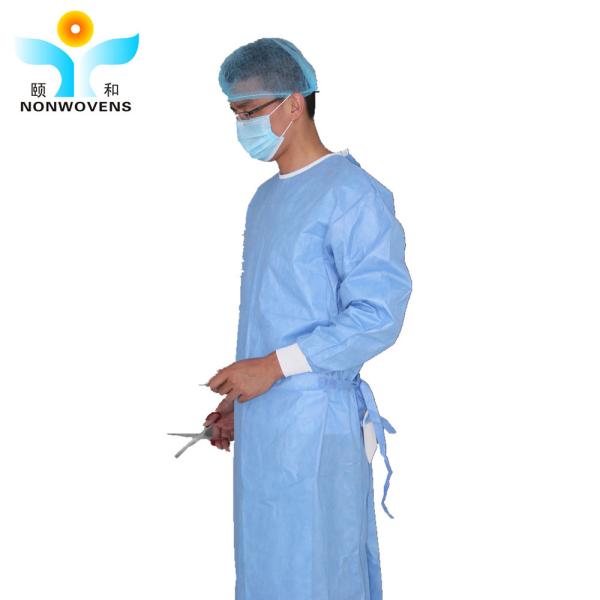 Blue Disposables Surgical Scrub Suit Medical Scrubs Hospital Uniform