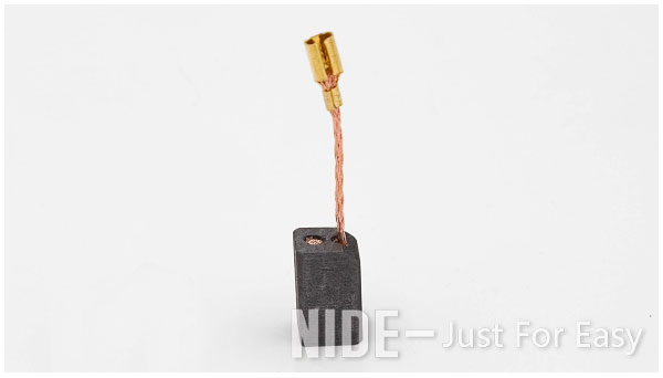 Motor parts carbon brush.jpg 60V Auto Blower Motor 5.2*7.5*15mm Carbon Brush Assembly