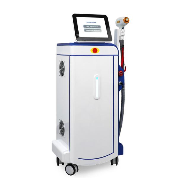 1200W máquina profissional da remoção do cabelo do laser da máquina do laser do diodo 808 para o centro da beleza