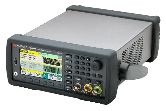 Keysight 33622A Waveform Generator, 120 MHz, 2 Channel Output level nom 0 to 3.0 V into high impedance