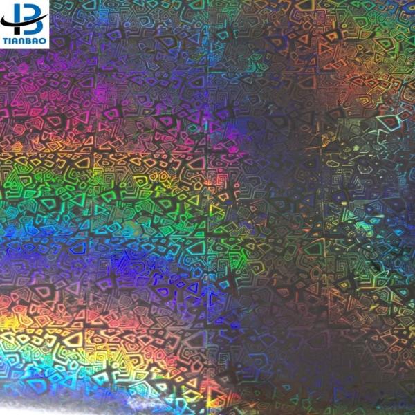 Industrial Holographic Metallized Plastic Film Lamination Film with Customized Designs