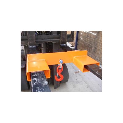 Acessório de gancho da empilhadeira de Ton Forklift Lifting Hook 1000KGS da laranja 1