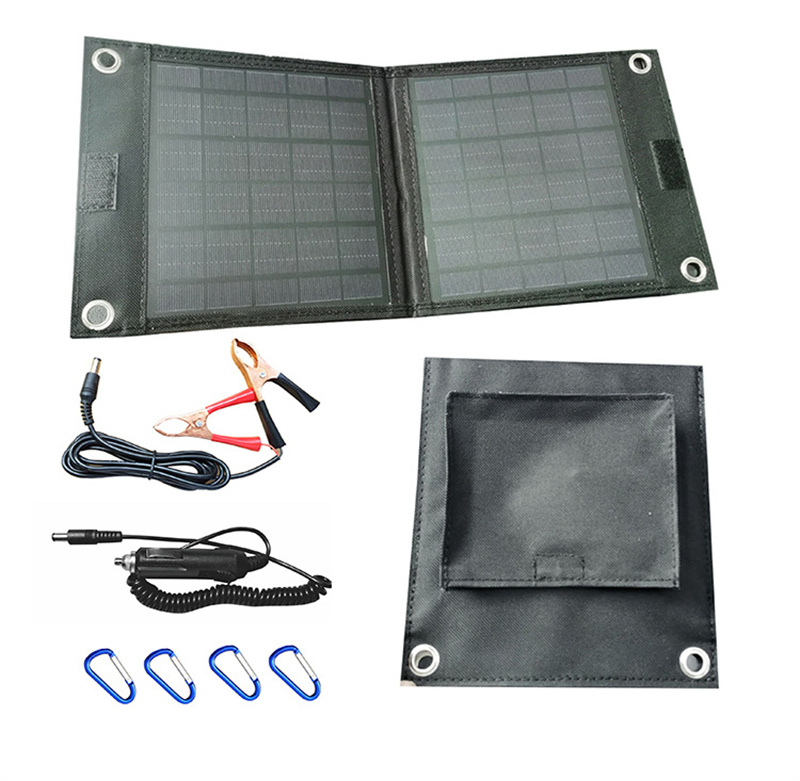 Солнечная энергия панели солнечных батарей 100W дома 200W 3 складная с доской