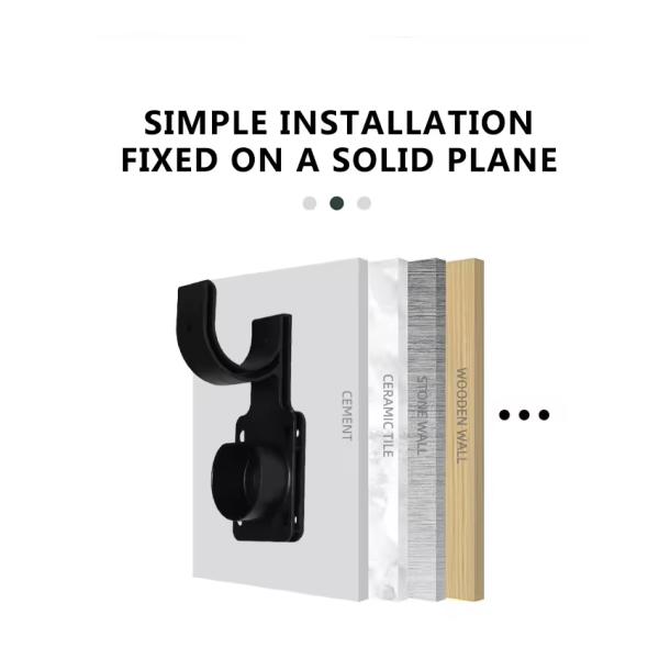 IP55 Type2 EV Charger Hook For EV Charging Accessories Electric Vehicle Cable Holder