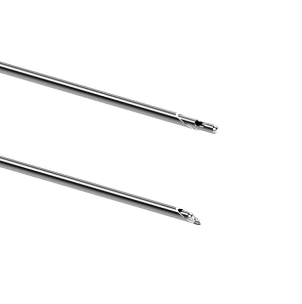 Surgsci Agulha de 12 mm Mão ergonômica Agulha Veress descartável