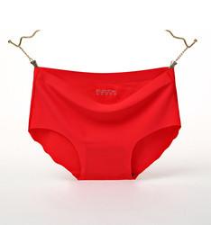 Crocheted Seamless Underwear Fat Ruffled Plus Size Female Underwear