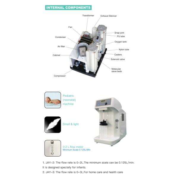 Концентратор кислорода апноэ сна 0.07Mpa AC220V 10L