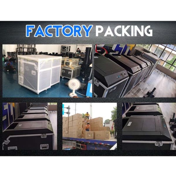 Power Confetti Machine with 20-25M Spray Height 2000W Power and DMX512 Control for Stage Events
