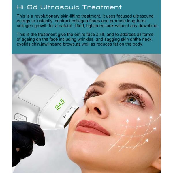 Appareil de beauté à ultrasons 220V-240V / machine de lifting facial Système de contourage du corps pour le commerce