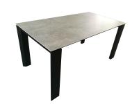 DT-999 Cerámica gris en la parte superior del comedor Resistente a las manchas 1500 mm Tamaño personalizado Para muebles de casa KD