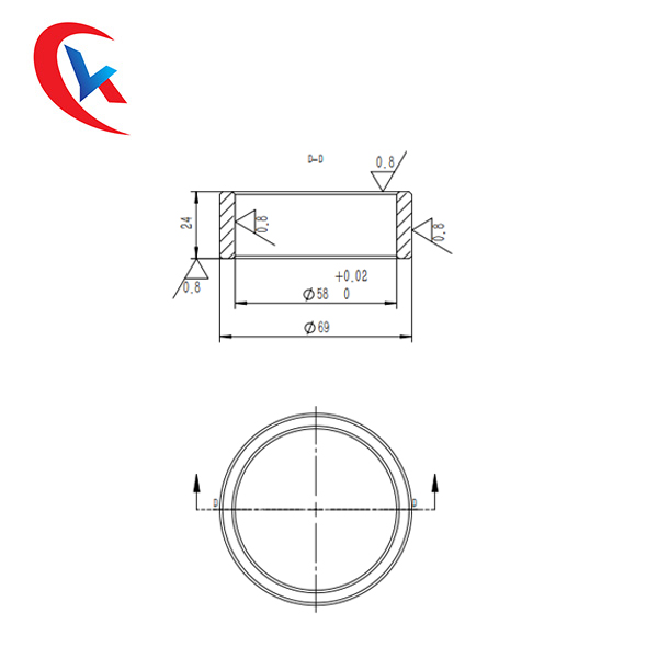 Finished Product Hard Alloy Specification69*24*58 Long Life Tungsten Carbide Wear Parts
