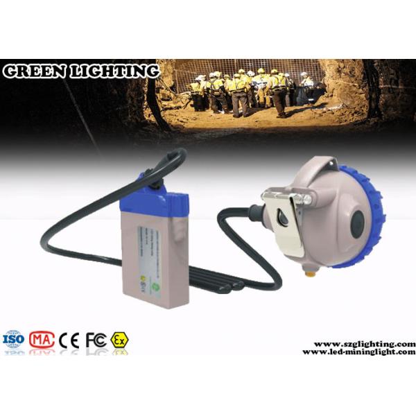 Explosion Proof Mining Cap Lights 25000 Lux Strong Brightness Corded Style