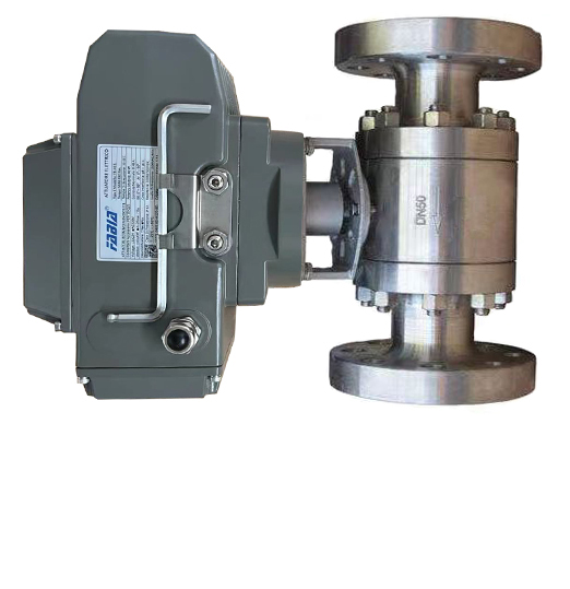 Высокое давление Моторизованный шаровой клапан Три части фланцевый шаровый клапан мини