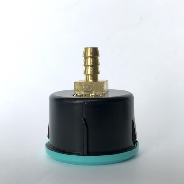 40mm Plastic Pressure Gauge 1 Bar ABS Center Back Mount Pressure Gauge