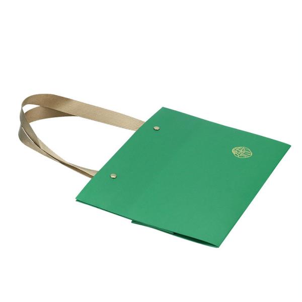 Bolsas de presente de papel de arte espessado grande Bolsa de compras quadrada de tamanho grande com alça