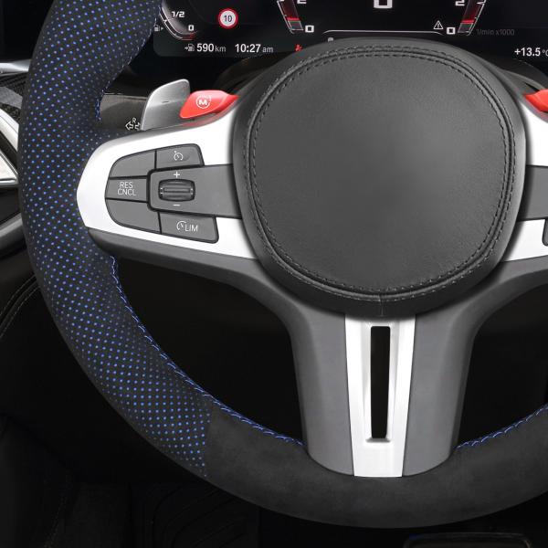 Customized New Design Steering Wheel Cover For BMW F44 G20 G22 G32 X3 X4 X5 X6 X7