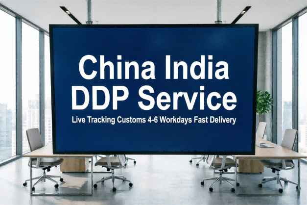 China India DDP Service Live Tracking Customs 4-6 Workdays Fast Delivery