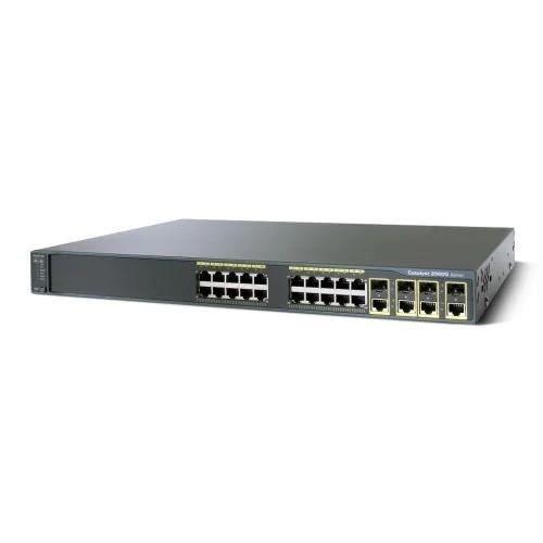 WS-C2960G-24TC-L Cisco Catalyst 24 Port Gigabit Ethernet Network Switch 4 x T/SFP Uplinks