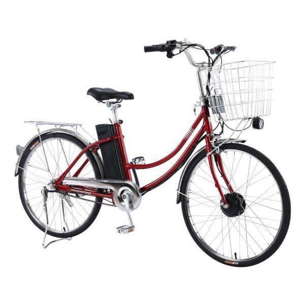 250W 26 Inch Electric City Bike With Pedal Assist 8Ah / 10Ah Lithium Battery