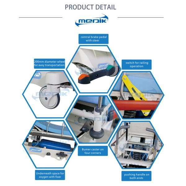 Hydraulic Medical Transport Stretcher