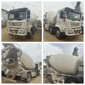 Used DAYUN 10 Cubic Meter Concrete Agitator Truck 6x4 Wheel Drive Mixer Drum Barrel Low Working Hour Equipment