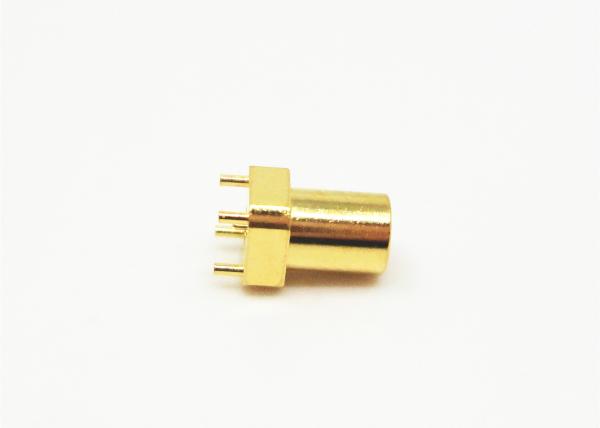 Ouro reto da tomada masculina do conector de pouco peso de SMPM RF chapeado para o PWB