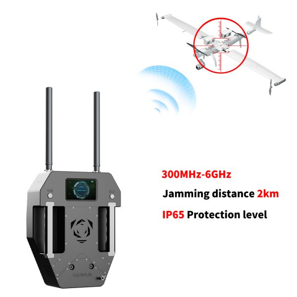 IP65 Protection Level Portable Drone Detector with 5-inch High-Definition Display