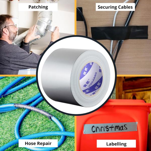 Wholesale 3903 Vinyl Rubber Tape Duct Tape Color Coded Tape Roll