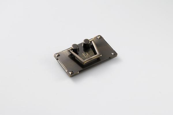 Electroplated Cabinet Drawer Furniture Hardware Pulls Zinc Alloy 75 * 44 * 17 Mm OEM