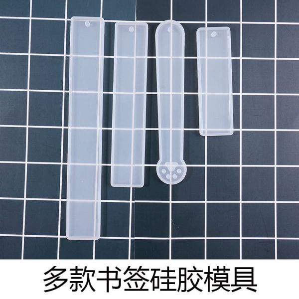 Crystal dropper bookmark mold, cat claw bookmark mold, silicone mold, DIY mold, AB glue mold