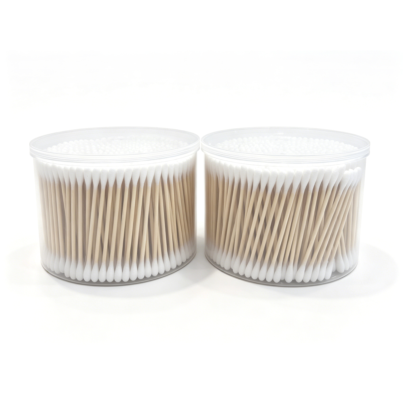 Lint Free Bamboo Cotton Swabs OEM Double Tipped Cotton Swabs