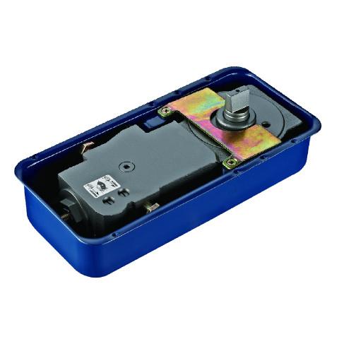 Floor Hinge T-1400, color:black or blue, casting iron,  weight capacity 180kgs,