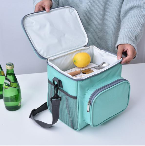 Saco de refrigeração de almoço personalizado Sacos isolados à prova d'água para entrega de alimentos Escritório da escola