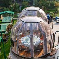 Protection UV de tente transparente en aluminium de bulle de tentes de bulle d'espace libre d'OIN