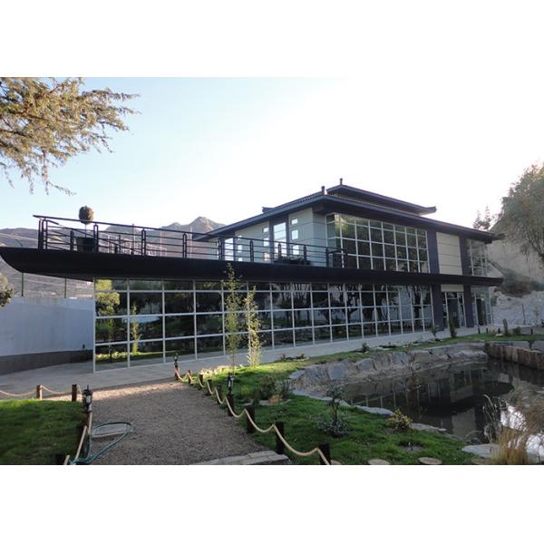 Nonburning Aluminum Panel Curtain , Wall Polymer Film Non Toxic Decorative Panels