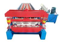 Telhado de aço do metal do servo motor da cor que faz a máquina para a construção do material de construção
