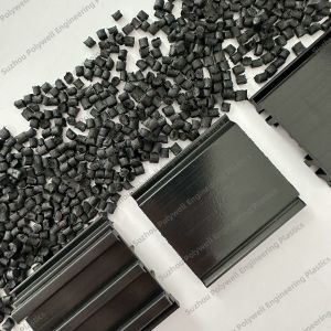 PA66 Пластиковые гранулы Полиамидные гранулы GF 25 Найлоновые соединения Усиленные пластмассы для тепловых труб