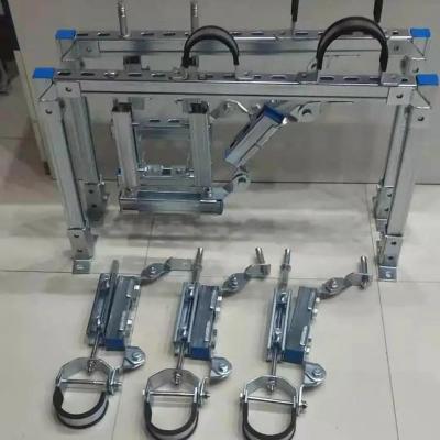 Anti Rust Seismic Wall Bracing Unistrut Mounting Devices Customized