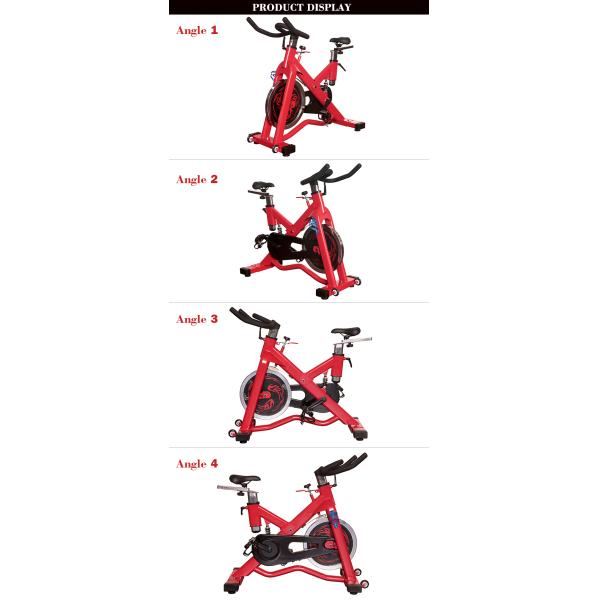 Велосипеды 20кг закрутки фитнеса ручки погружения коммерчески летают трубка цвета 3.5мм колеса красная толстая