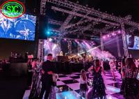 O arrendamento P5 exterior conduziu telas de exposição para o concerto encena o fundo grande com o armário de alumínio de fundição