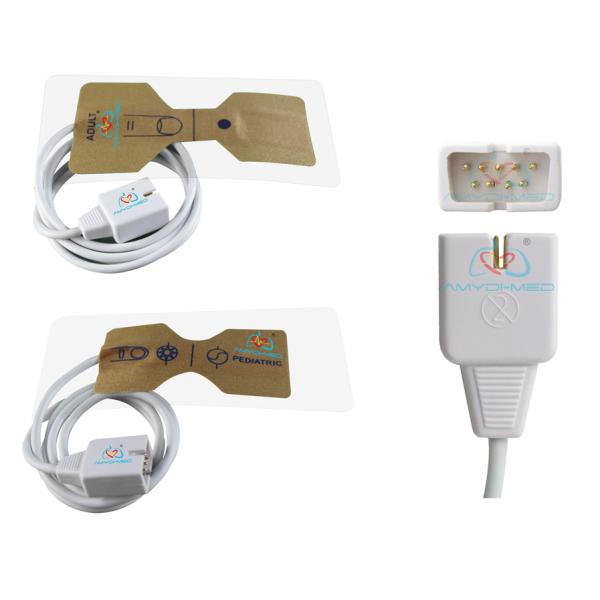 Amydi Med Disposable Pediatric Spo2 Sensor Ohmeda DB9 9Pin Non Woven Class II