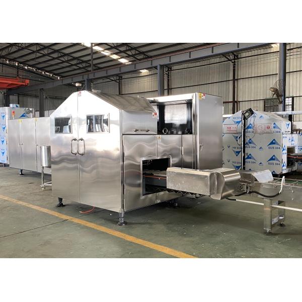 конус мороженого печенья 4500pcs/H 95mm делая машину