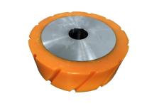 Roues recouvertes de polyuréthane sur mesure