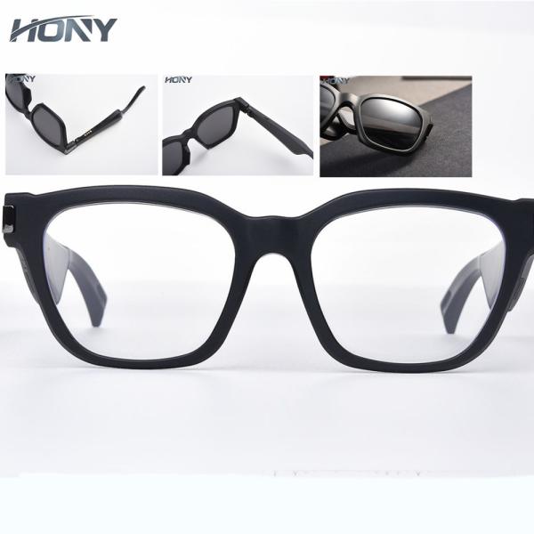 Fashion TWS 200h Smart Wireless Bluetooth Sunglasses Compatible Smartphones