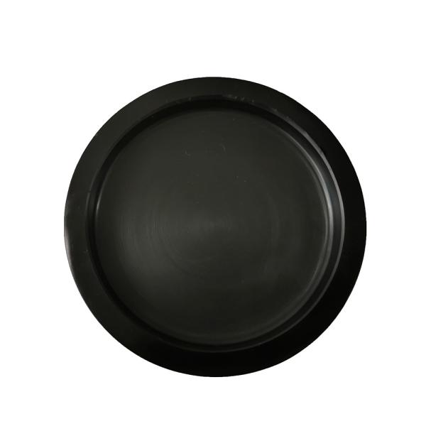 CLASSIC Style Handwork Customized Natural Black Round Marble Cup Coasters For Hotel Home Decoration