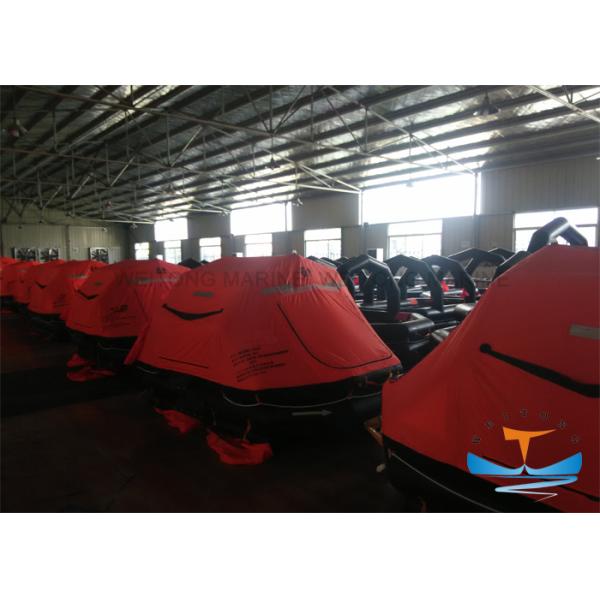 ABS Approved Life Raft Davit Launch , 15 Person Raft 36m Max Stowage Height