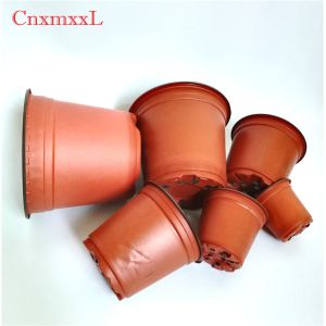 гибкий крепкий пластиковый HDPE цветочных горшков 75pcs делает баки водостойким 6 дюймов пластиковые