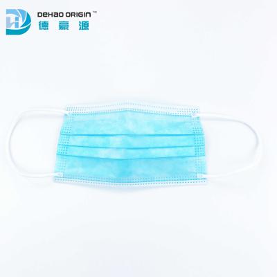 Anti Pollution GB/T 32610-2016 Blue Breathable Disposable Face Masks