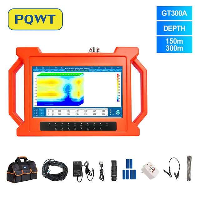Детектор источника грунтовой воды оборудования 300m исследования PQWT GT300A геологохимический