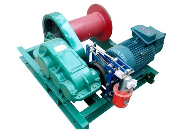 30T 60M Electric Wire Rope Winch 20 M / Min Manual Control Mine